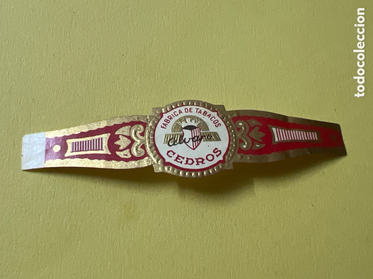 Otros Art&iacute;culos de Coleccionismo en Papel: V4977. ANILLA DE PUROS CIGAR BANDS,VITOLA ,BAUCHBINDEN - VITOLA BAGUE DE CIGARES ZIGARRENBAND