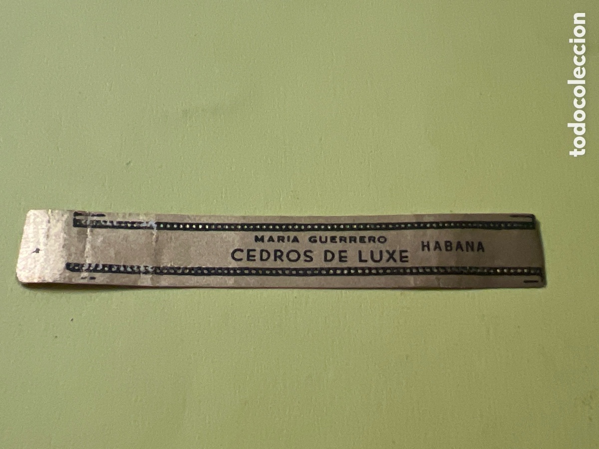 Otros Art&iacute;culos de Coleccionismo en Papel: V4984. ANILLA DE PUROS CIGAR BANDS,VITOLA ,BAUCHBINDEN - VITOLA BAGUE DE CIGARES ZIGARRENBAND