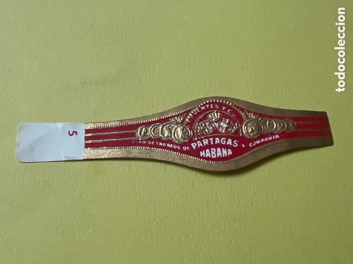 Otros Art&iacute;culos de Coleccionismo en Papel: V5010. ANILLA DE PUROS CIGAR BANDS,VITOLA ,BAUCHBINDEN - VITOLA BAGUE DE CIGARES ZIGARRENBAND
