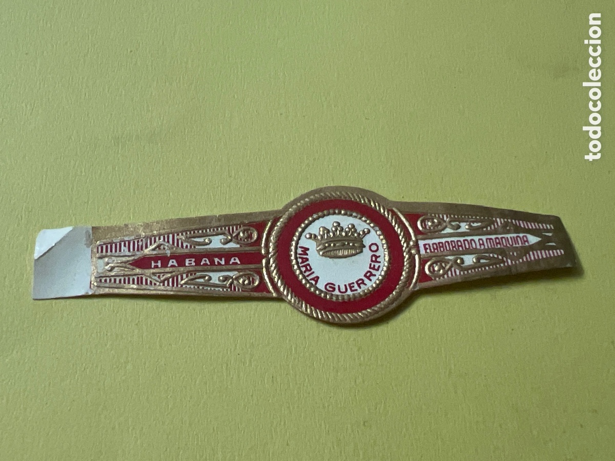 Otros Art&iacute;culos de Coleccionismo en Papel: V5013. ANILLA DE PUROS CIGAR BANDS,VITOLA ,BAUCHBINDEN - VITOLA BAGUE DE CIGARES ZIGARRENBAND
