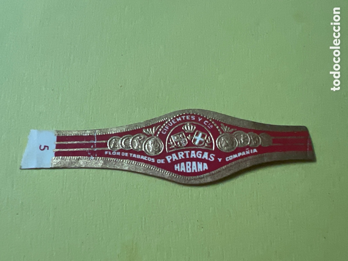 Otros Art&iacute;culos de Coleccionismo en Papel: V5014. ANILLA DE PUROS CIGAR BANDS,VITOLA ,BAUCHBINDEN - VITOLA BAGUE DE CIGARES ZIGARRENBAND