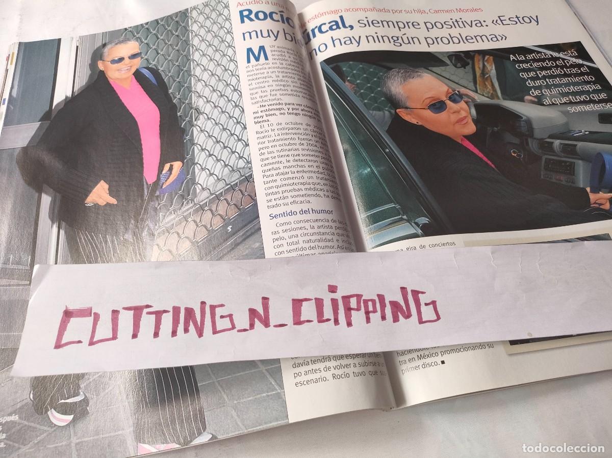 Otros Art&iacute;culos de Coleccionismo en Papel: Clipping_ RS052004 ROCIO DURCAL