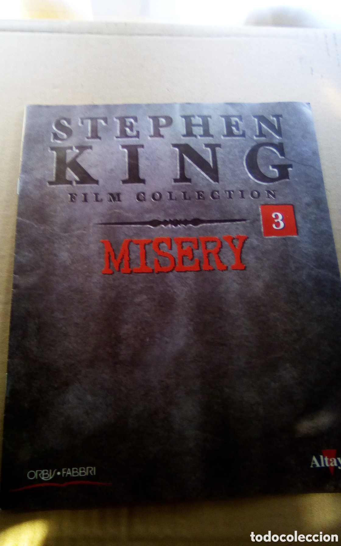 Otros Art&iacute;culos de Coleccionismo en Papel: Altaya, fasc&iacute;culo 3. Stephen King, Misery.