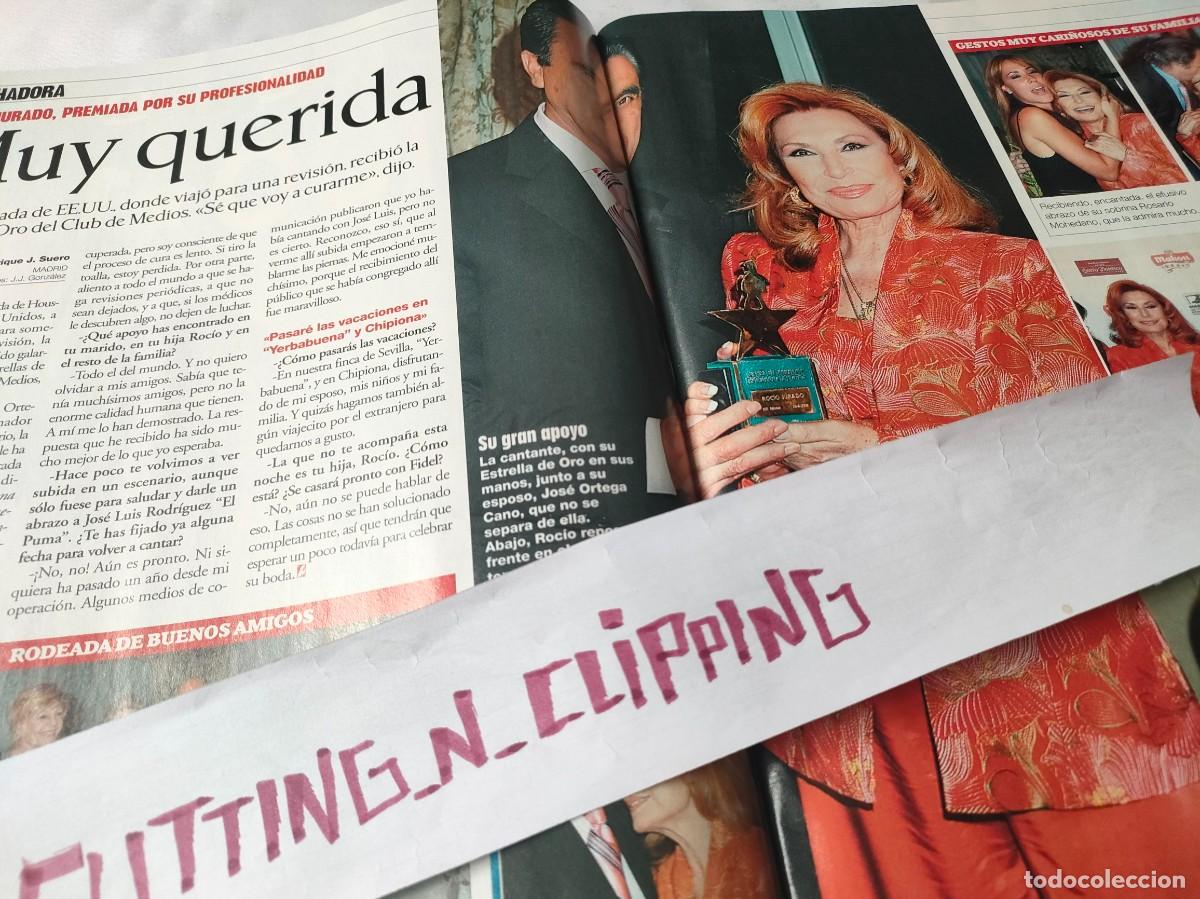 Otros Art&iacute;culos de Coleccionismo en Papel: Clipping_ L051507 ROCIO JURADO