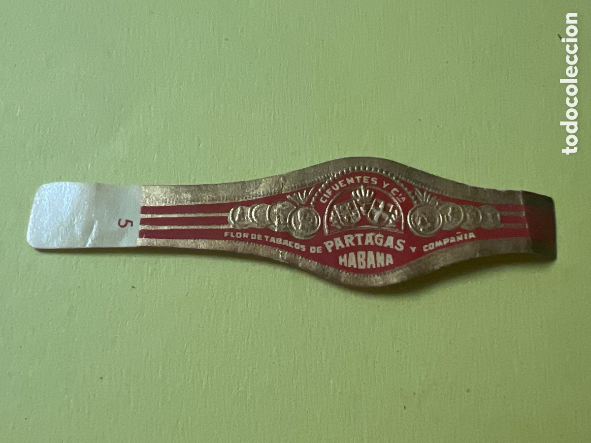 Otros Art&iacute;culos de Coleccionismo en Papel: V5026. ANILLA DE PUROS CIGAR BANDS,VITOLA ,BAUCHBINDEN - VITOLA BAGUE DE CIGARES ZIGARRENBAND