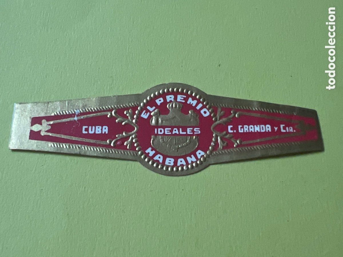 Otros Art&iacute;culos de Coleccionismo en Papel: V5042. ANILLA DE PUROS CIGAR BANDS,VITOLA ,BAUCHBINDEN - VITOLA BAGUE DE CIGARES ZIGARRENBAND