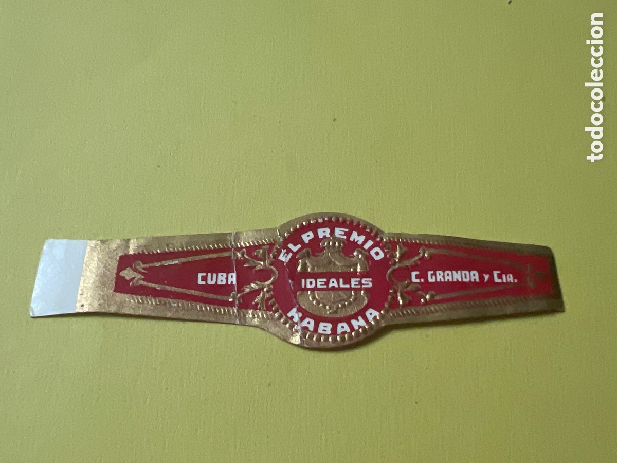 Otros Art&iacute;culos de Coleccionismo en Papel: V5054. ANILLA DE PUROS CIGAR BANDS,VITOLA ,BAUCHBINDEN - VITOLA BAGUE DE CIGARES ZIGARRENBAND