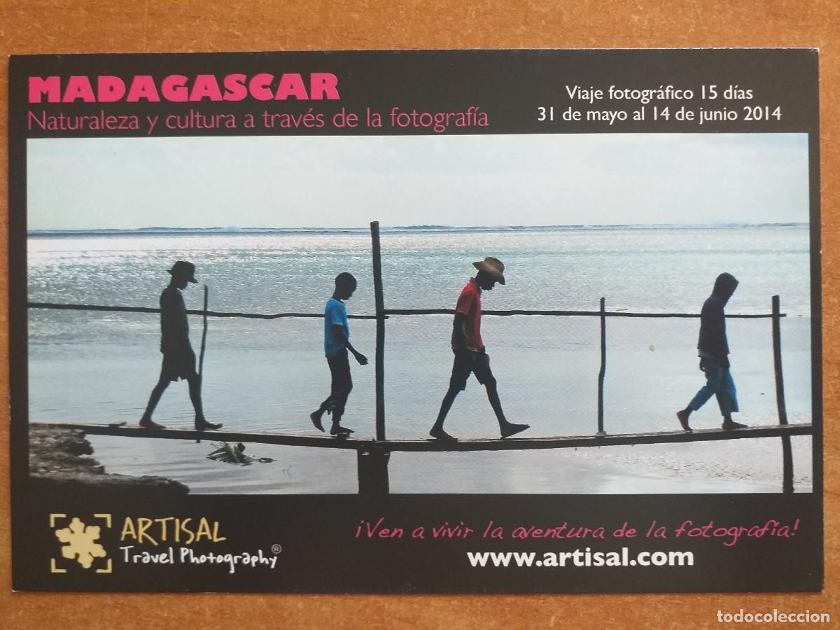 Otros art&iacute;culos de coleccionismo en papel: TARJETA PROMOCIONAL - MADAGASCAR- JAUME SA&Ntilde;&Eacute; - NATURALEZA Y CULTURA A TRAV&Eacute;S DE LA FOTOGRAF&Iacute;A