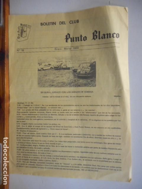 Paper Collecting Others: BOLETIN DEL CLUB PUNTO BLANCO. N.&ordm; 19, ENERO-MARZO 1968.