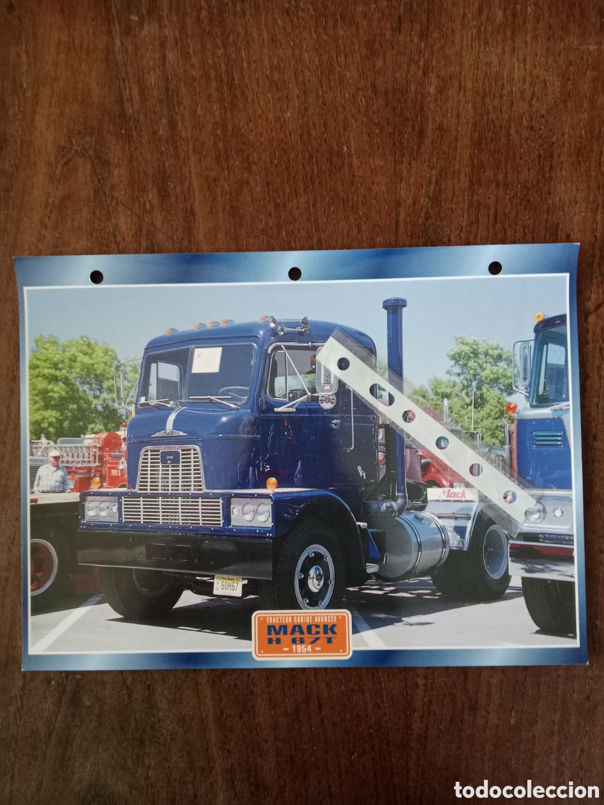 Paper Collecting Others: Ficha cami&oacute;n americano mack H 67T