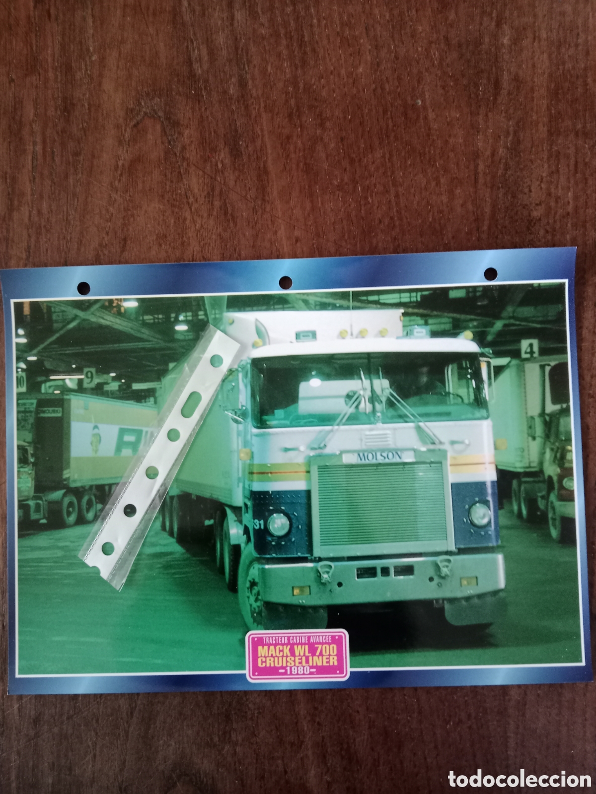 Paper Collecting Others: Ficha cami&oacute;n americano mack WL 700
