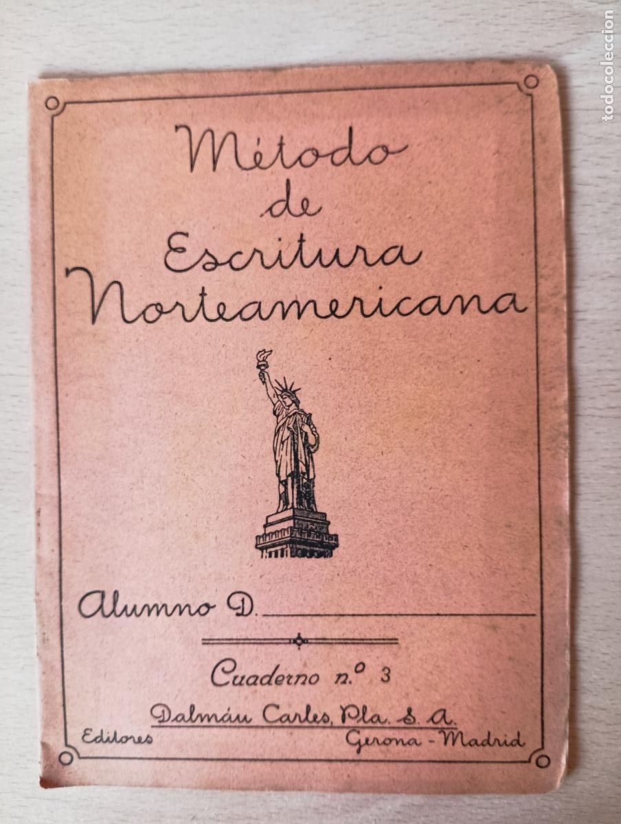 Outros artigos de papel: M&eacute;todo de escritura Norteamericana. Cuaderno n.&ordm; 1 - 3 - 4 - 5