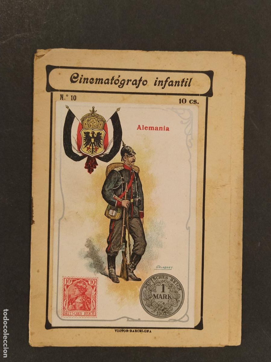 Outros artigos de papel: CINEMATROGRAFO INFANTIL - N&ordm; 10 - NI&Ntilde;O NEGRO - ALEMANIA -VER FOTOS-(K-13.058)