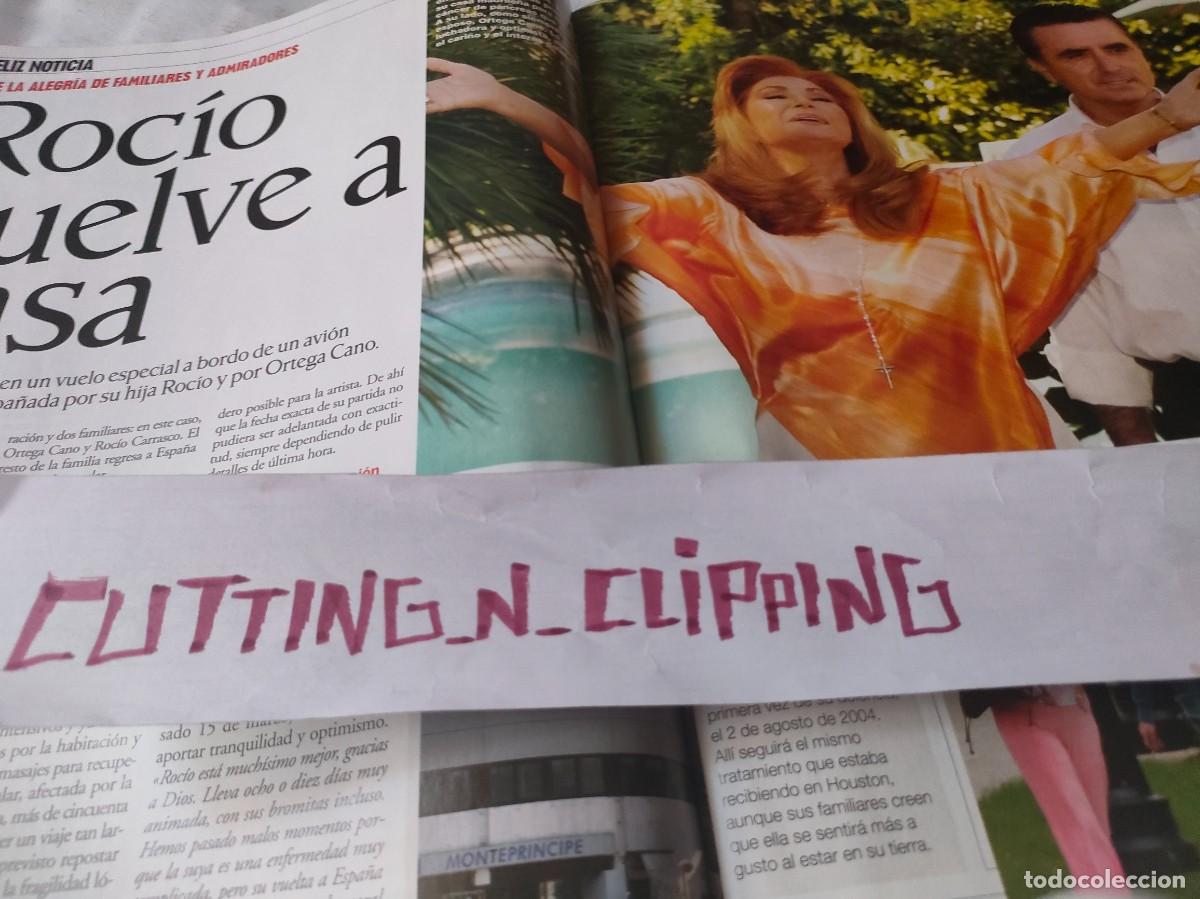 Otros Art&iacute;culos de Coleccionismo en Papel: Clipping_ RL062903 ROCIO JURADO