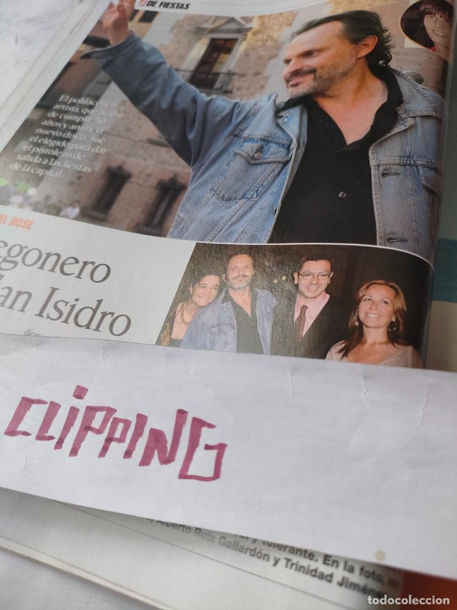 Otros Art&iacute;culos de Coleccionismo en Papel: Clipping_ RL062405 MIGUEL BOSE