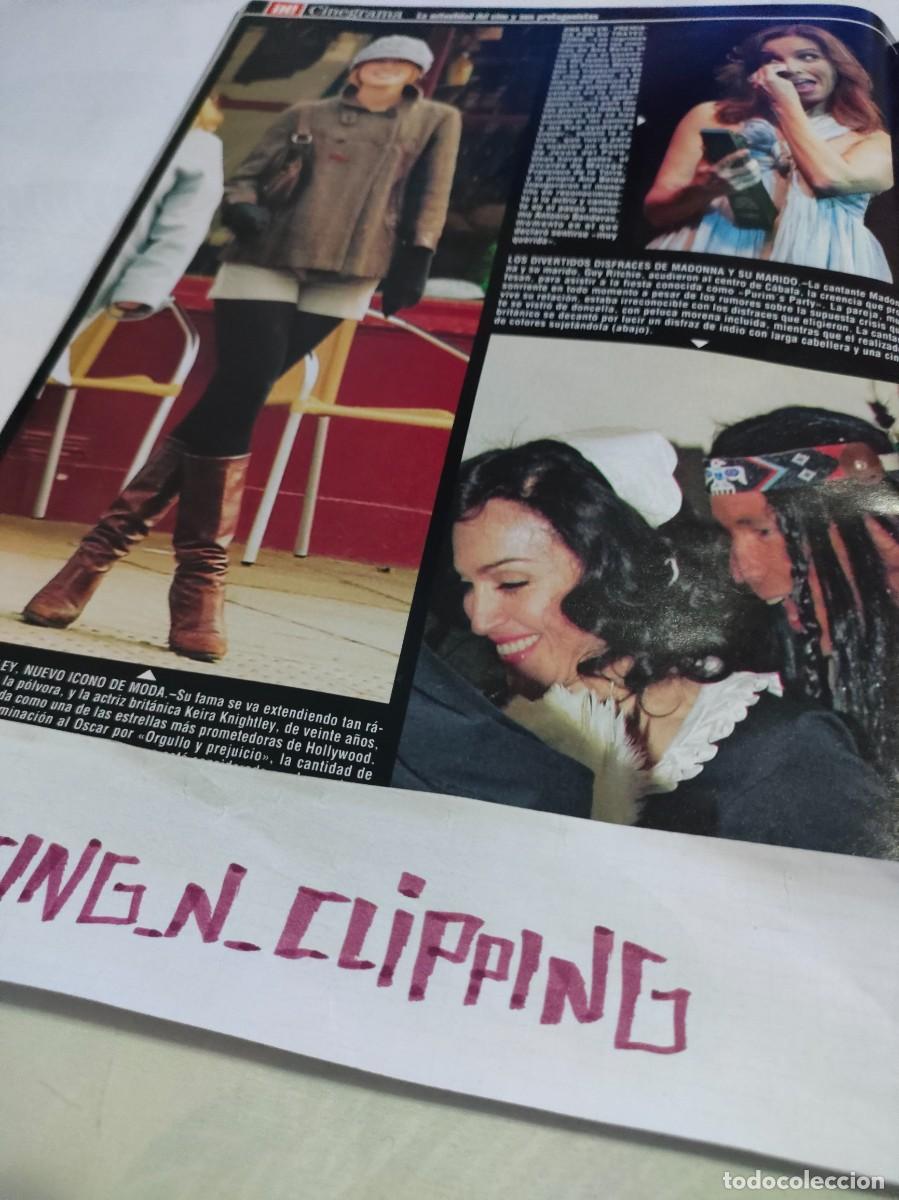 Otros Art&iacute;culos de Coleccionismo en Papel: Clipping_ RH062903 MADONNA