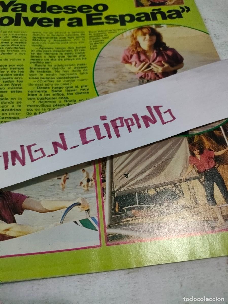 Otros Art&iacute;culos de Coleccionismo en Papel: Clipping_ PRTS801812 ROCIO DURCAL