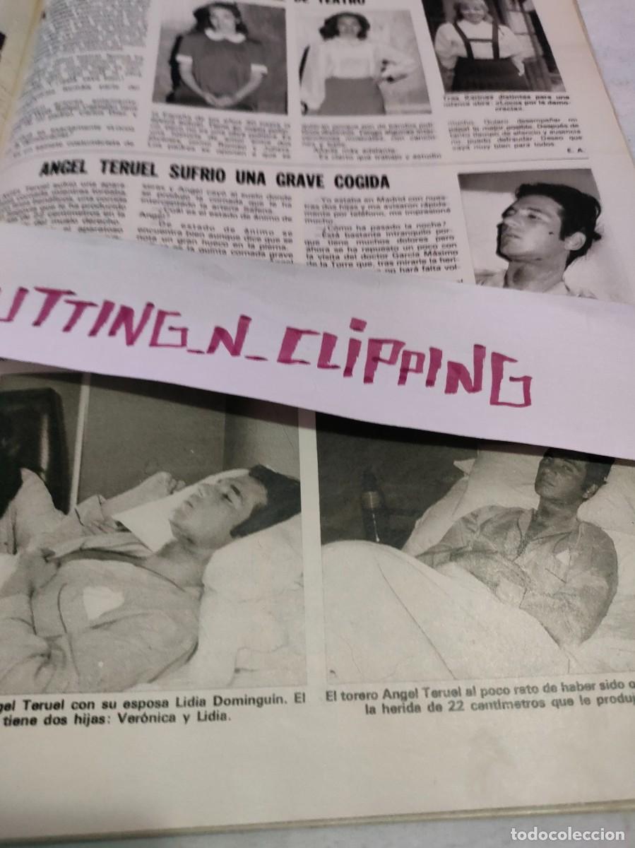 Otros art&iacute;culos de coleccionismo en papel: Clipping_ RL812404 KARINA, ANGEL TERUEL