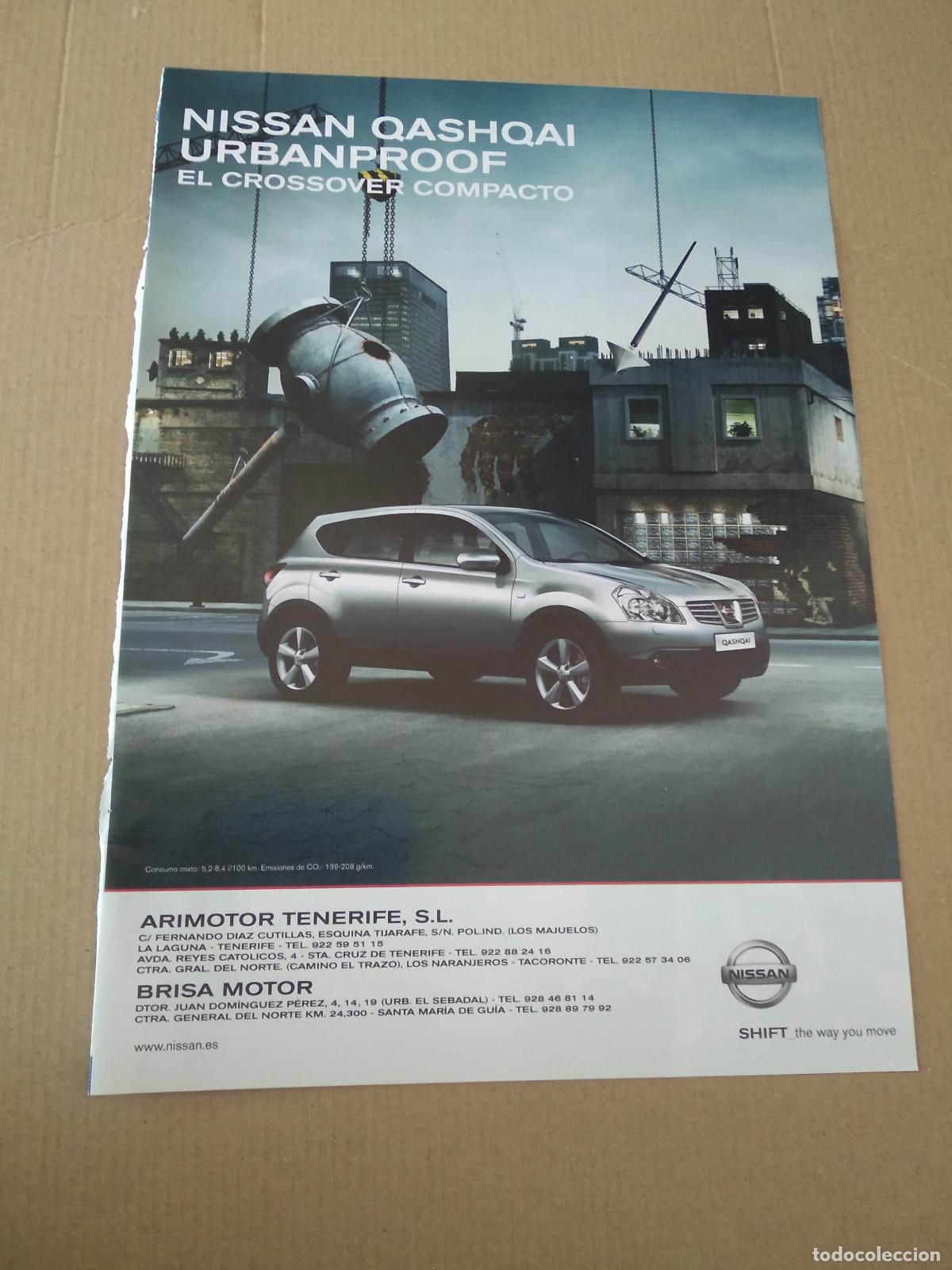 Otros Art&iacute;culos de Coleccionismo en Papel: HOJA REVISTA TENERIFE PUBLICIDAD NISSAN COCHE MIGUEL CONCEPCION VOLVER A EMPEZAR