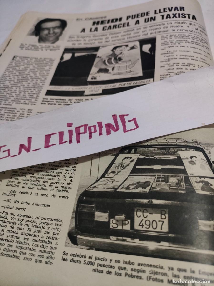 Otros Art&iacute;culos de Coleccionismo en Papel: Clipping_ RL763007 HEIDI