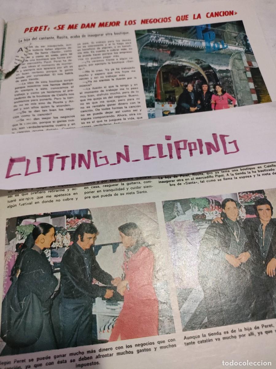 Otros Art&iacute;culos de Coleccionismo en Papel: Clipping_ RL763007 PERET