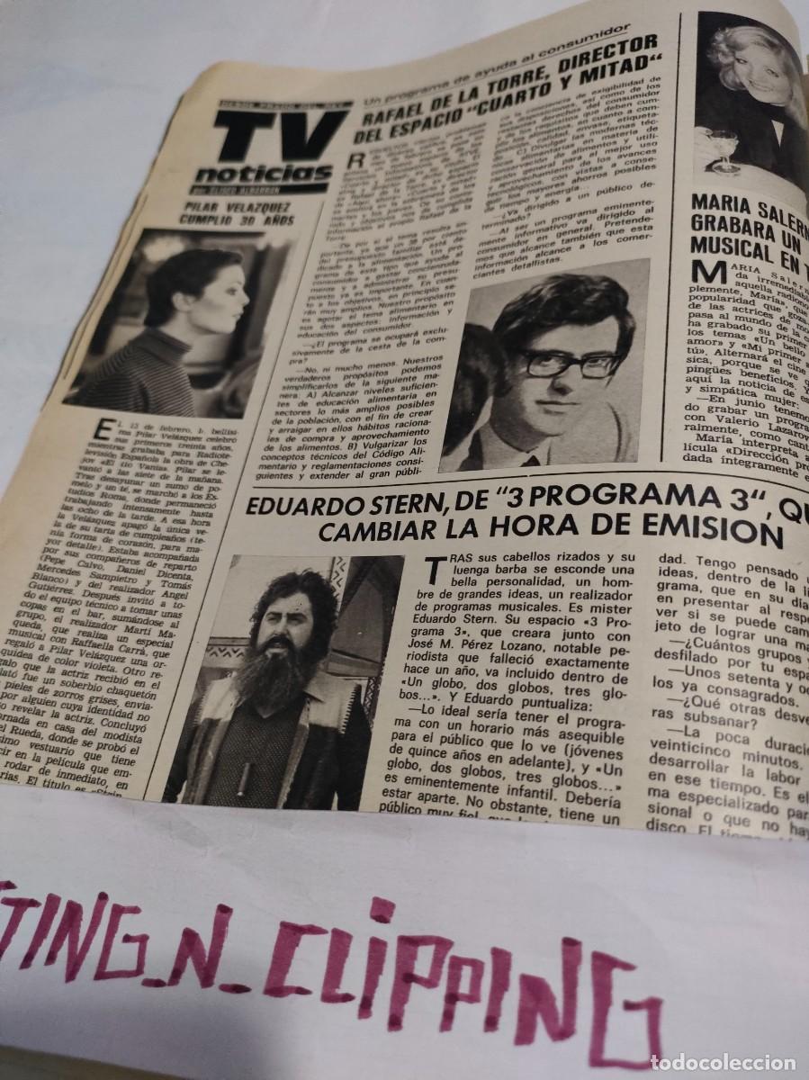 Otros art&iacute;culos de coleccionismo en papel: Clipping_ RL762702 EDUARDO STERN, MARIA SALERNO, PILAR VELAZQUEZ