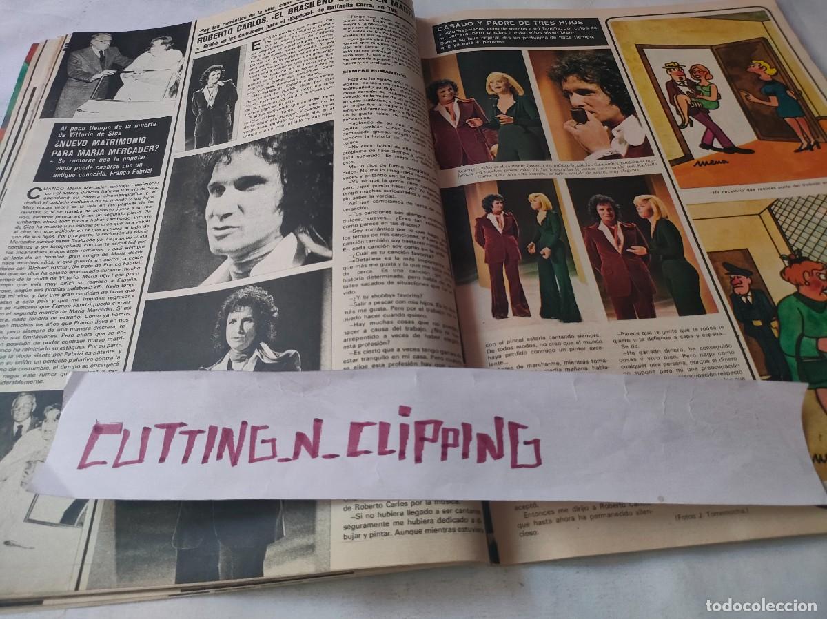 Otros Art&iacute;culos de Coleccionismo en Papel: Clipping_ S761402 ROBERTO CARLOS, RAFFAELLA CARRA, MARIA MERCADER, RANDALL,SOLCHAGA, TREVIN