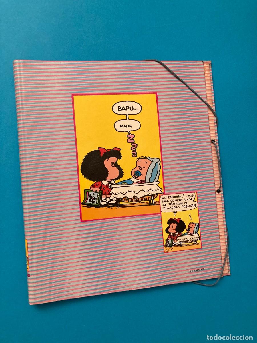 Otros Art&iacute;culos de Coleccionismo en Papel: CARPETA ESCOLAR DE MAFALDA QUINO AMBAR A&Ntilde;OS 80 NUEVA