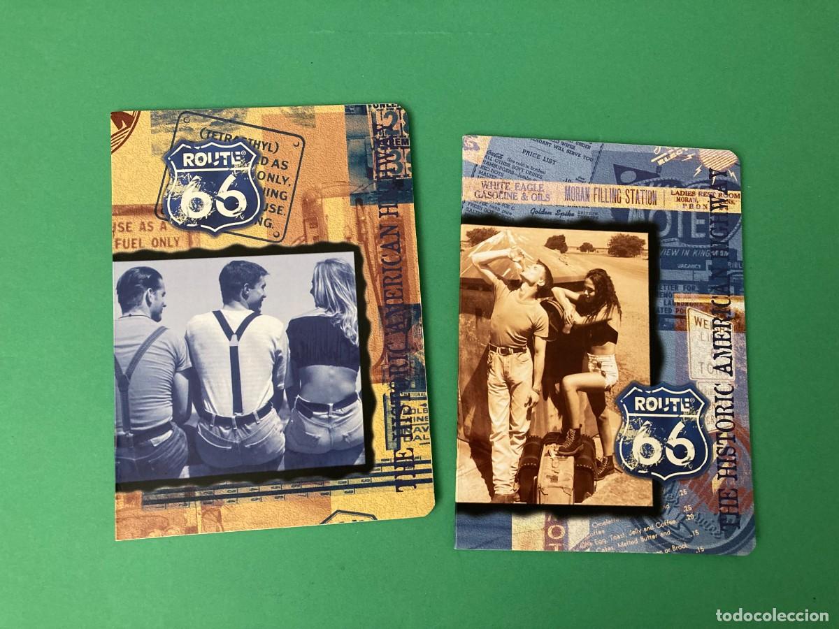 Otros Art&iacute;culos de Coleccionismo en Papel: COLECCION DE 2 CUADERNOS ESCOLARES ROUTE 66 A&Ntilde;OS 80 AMBAR