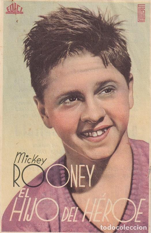 Collectionnisme Papier divers: 1943 / Mickey Rooney &middot; Anne Nagel &middot; Frank Sh.. - El hijo del H&eacute;roe / C&iacute;rculo de Cat&oacute;licos de Ba&ntilde;olas