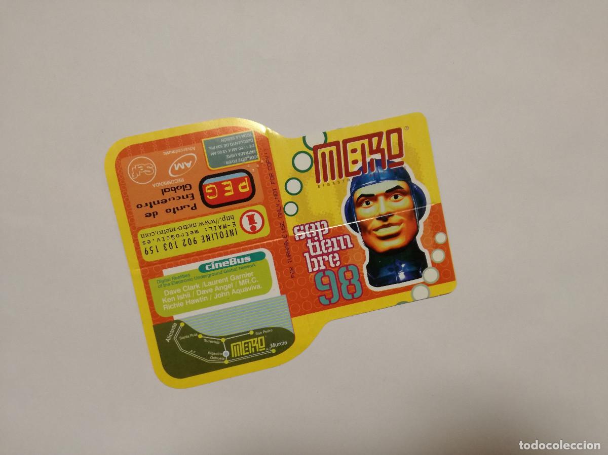 Otros Art&iacute;culos de Coleccionismo en Papel: FLYER ENTRADA INVITACION - DISCOTECA METRO