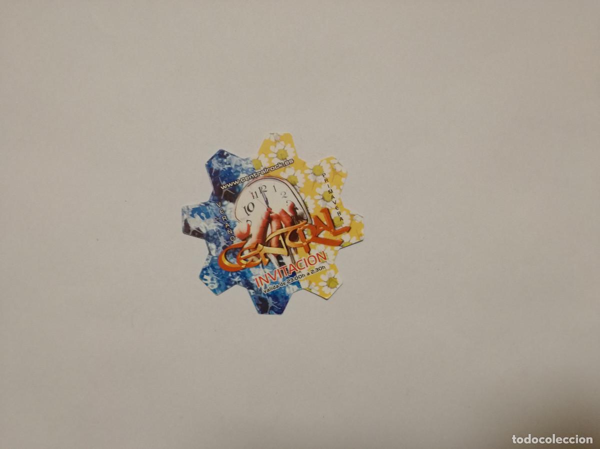 Otros Art&iacute;culos de Coleccionismo en Papel: FLYER ENTRADA INVITACION - DISCOTECA CENTRAL ROCK