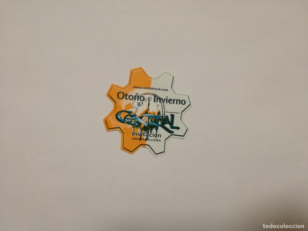 Otros Art&iacute;culos de Coleccionismo en Papel: FLYER ENTRADA INVITACION - DISCOTECA CENTRAL ROCK