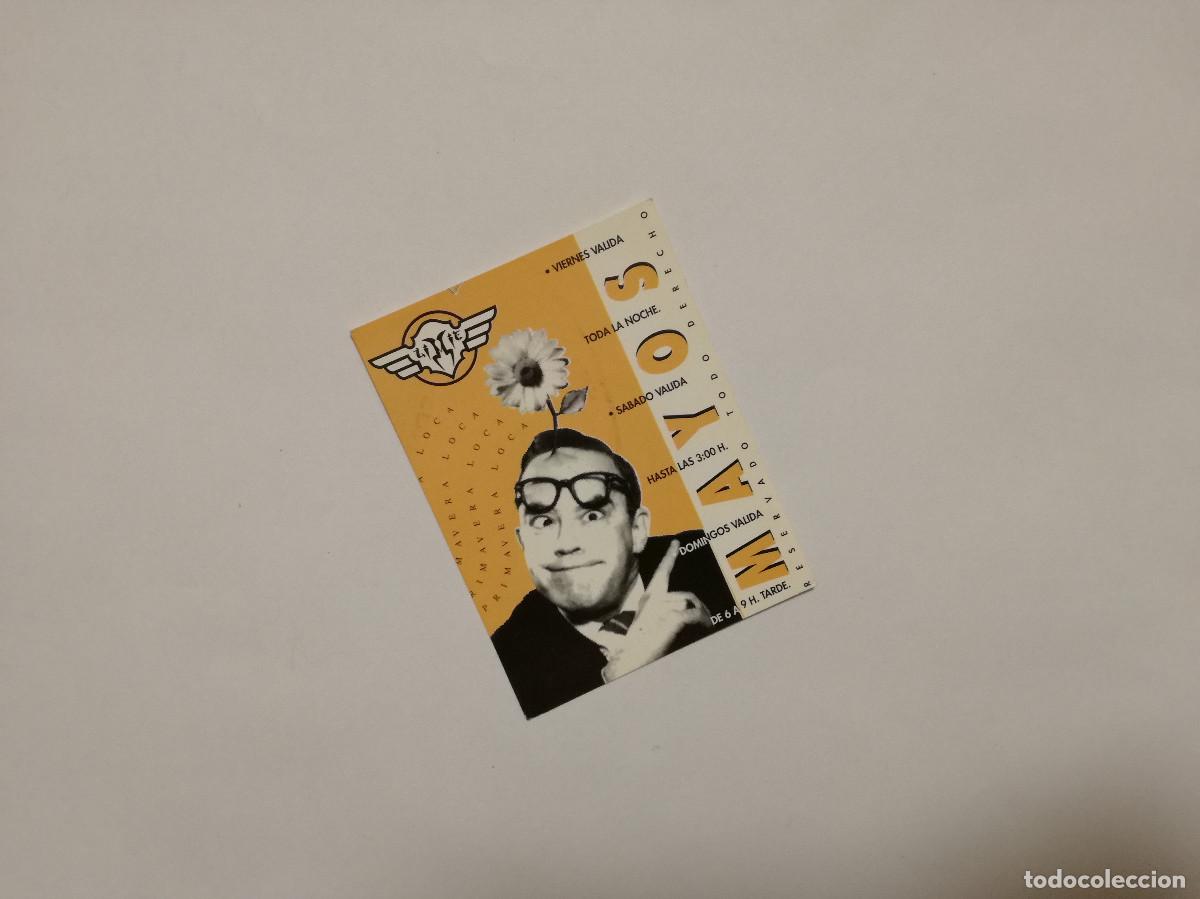 Otros Art&iacute;culos de Coleccionismo en Papel: FLYER ENTRADA INVITACION - DISCOTECA LIMITE