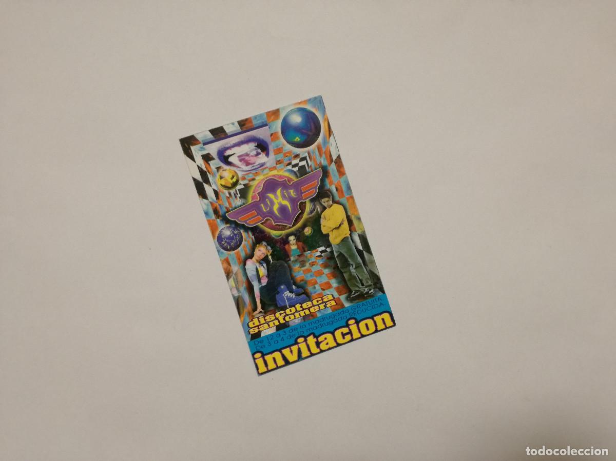 Otros Art&iacute;culos de Coleccionismo en Papel: FLYER ENTRADA INVITACION - DISCOTECA LIMITE
