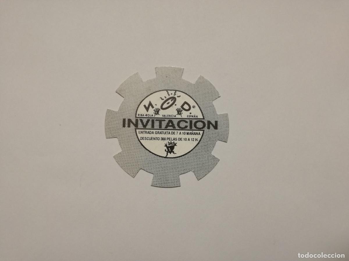 Otros Art&iacute;culos de Coleccionismo en Papel: FLYER ENTRADA INVITACION - DISCOTECA NOD (VALENCIA)