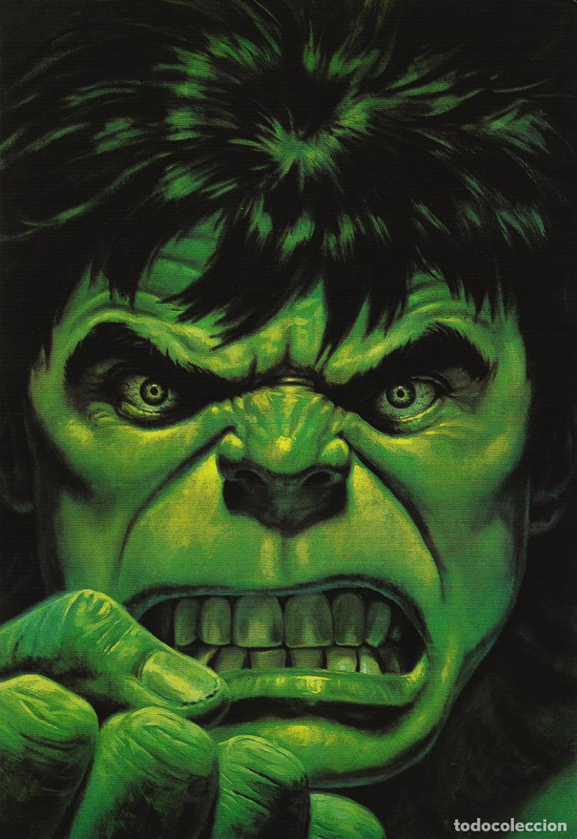 Paper Collecting Others: THE INCREDIBLE HULK POR JOE JUSKO POSTCARD (Marvel, 1991) 10x15 cm Oferta