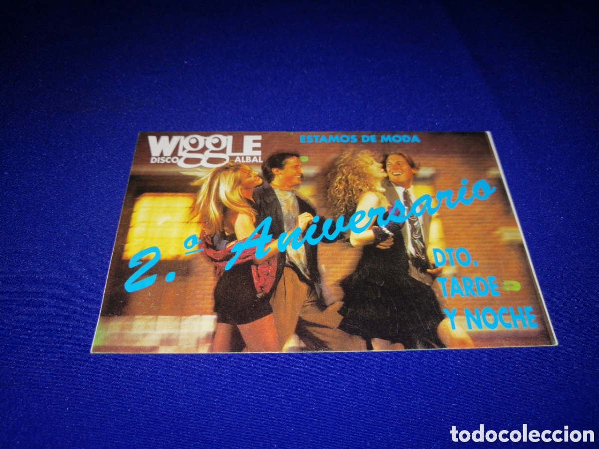 Otros art&iacute;culos de coleccionismo en papel: DISCOTECA WGGLE (ALBAL) FLYER - Foto 1