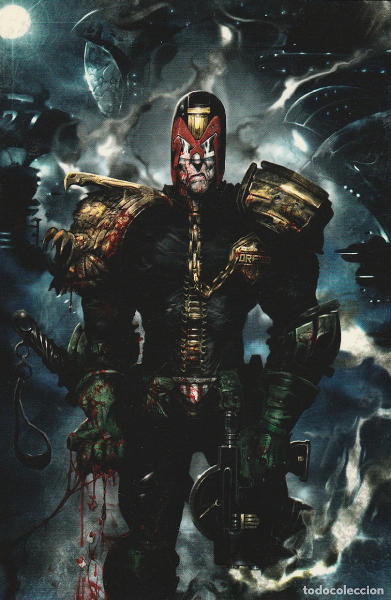 Paper Collecting Others: JUDGE DREDD HEAVY METAL POR SIMON BISLEY POSTCARD (Kraken 2000 AD, 2012) 10x15 cm Oferta