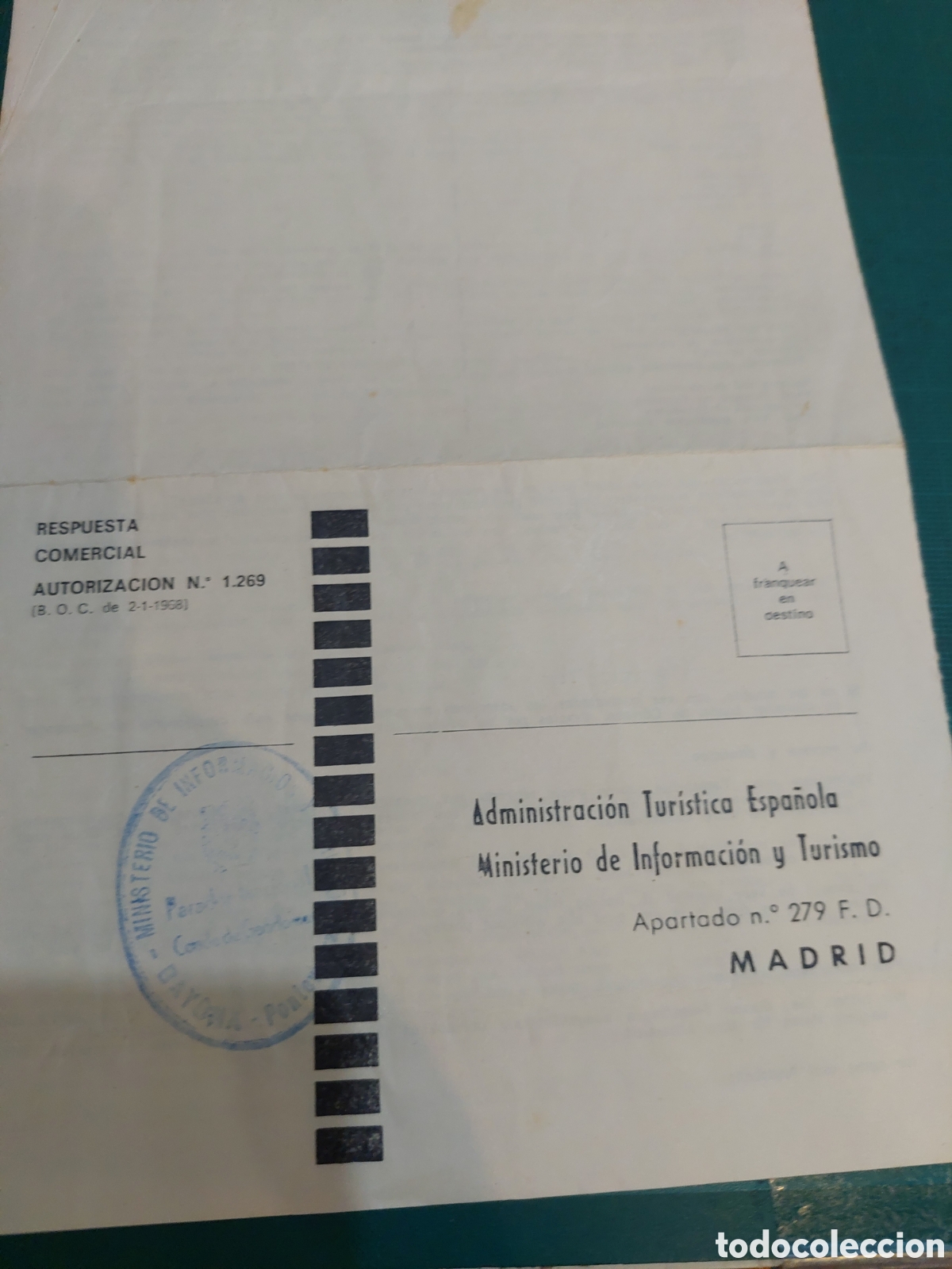 Collectionnisme Papier divers: IMPRESO ADMINISTRACION