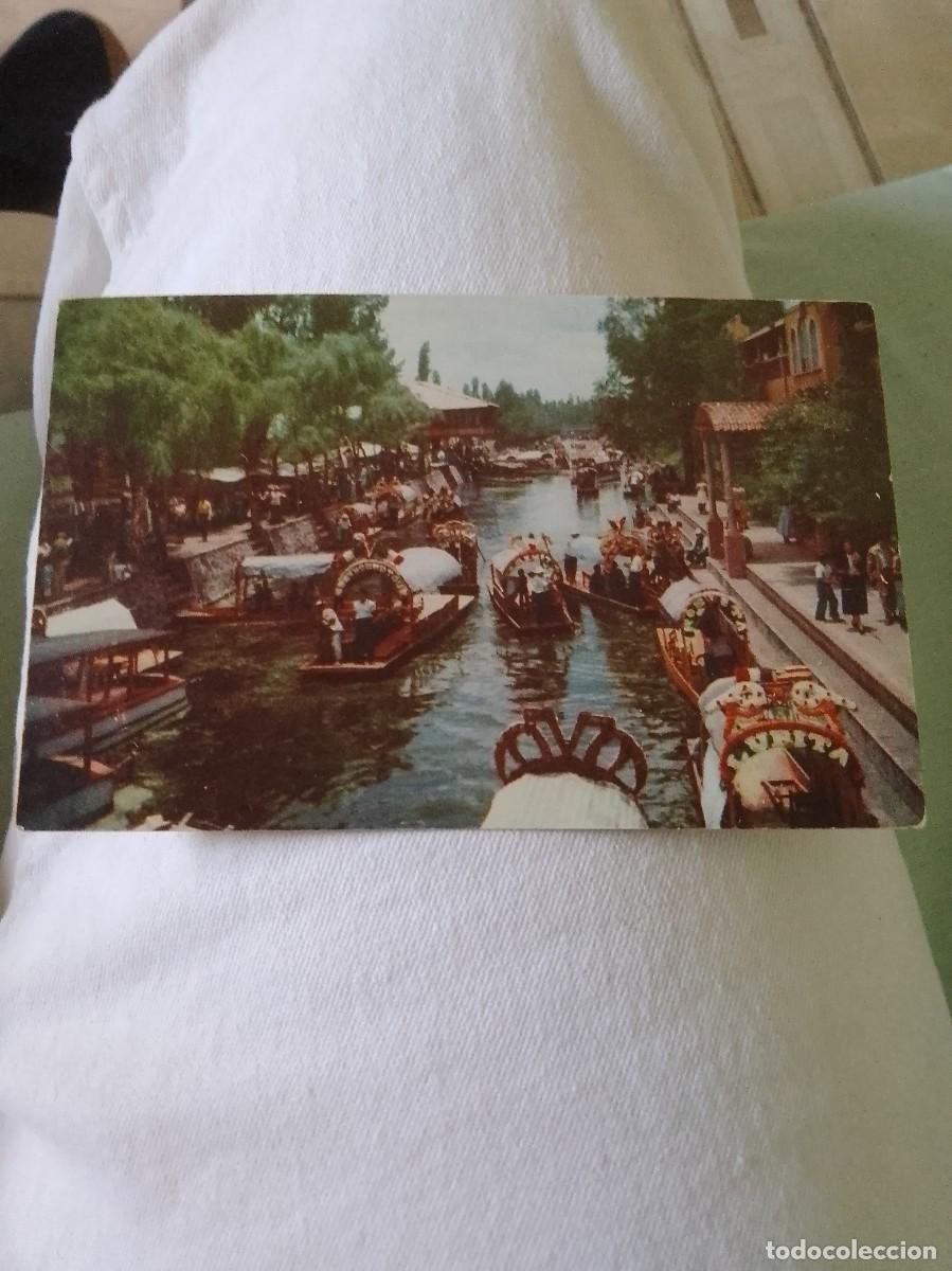 Paper Collecting Others: Targeta postal M&eacute;xico a&ntilde;os 50 Xochimilco