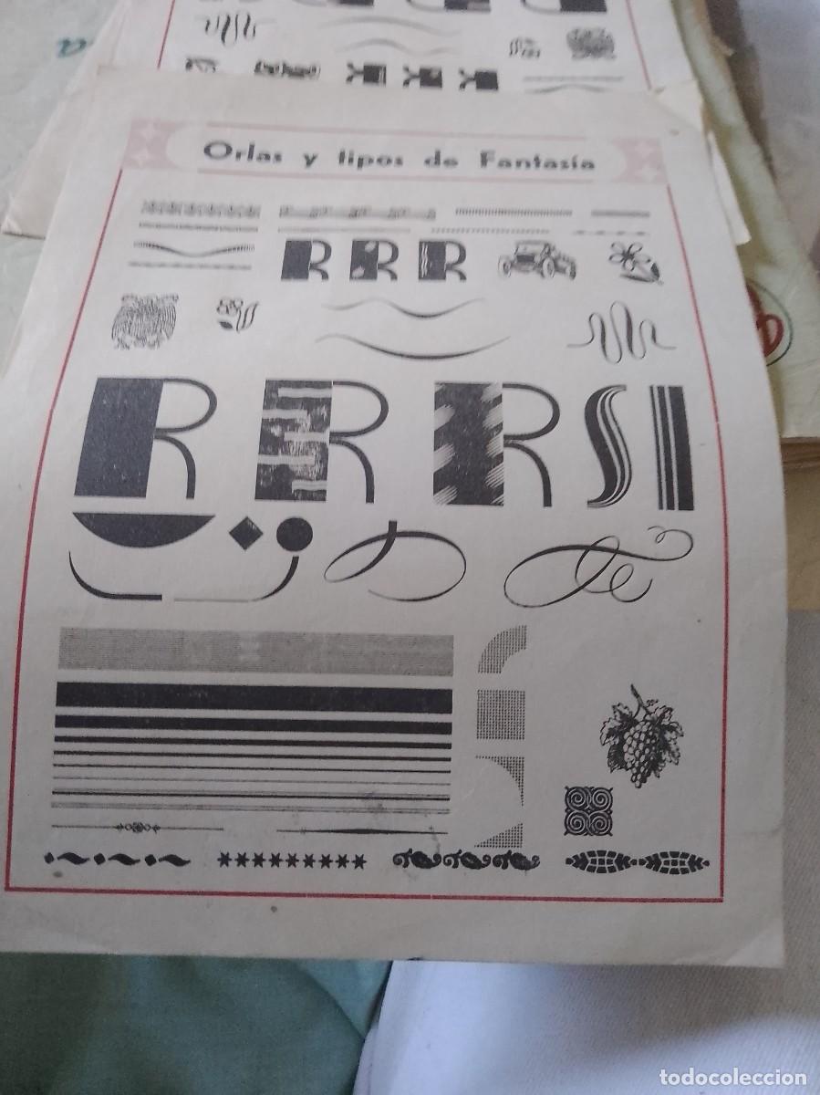 Paper Collecting Others: Orlas y tipos de fantas&iacute;a de una vieja imprenta