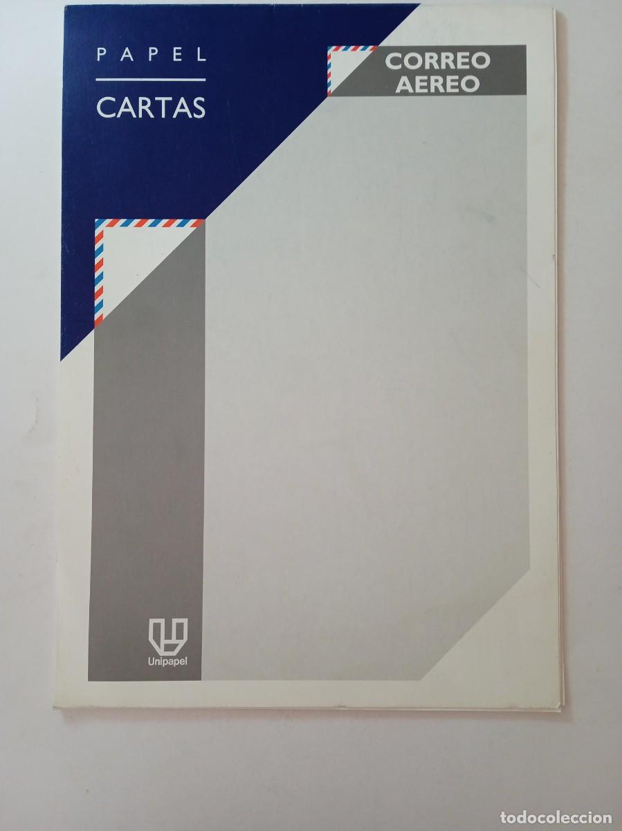 Paper Collecting Others: PAPEL PARA CARTAS CORREO AEREO - UNIPAPEL (TAMA&Ntilde;O 30X21cm)