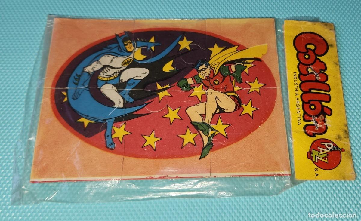 Outros artigos de papel: BATMAN Y ROBIN antiguo rompecabezas de COTILLON hecho en ARGENTINA a&ntilde;s '70s DC COMICS