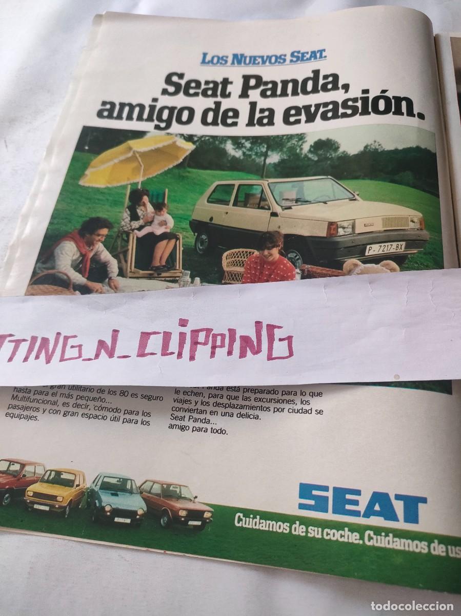 Otros art&iacute;culos de coleccionismo en papel: Clipping_ H812609 SEAT PANDA PUBLI