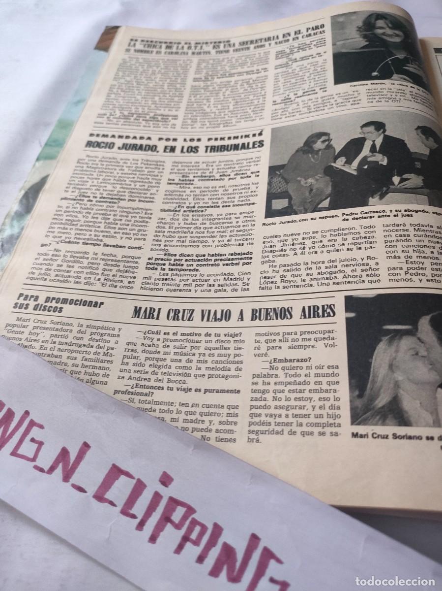Otros Art&iacute;culos de Coleccionismo en Papel: Clipping_ H802211 CAROLINA MARTIN, MARI CRUZ, ROCIO JURADO