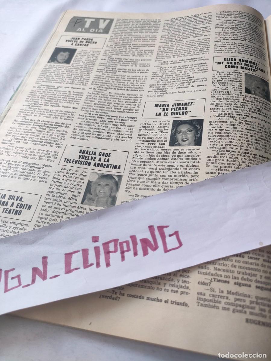 Otros Art&iacute;culos de Coleccionismo en Papel: Clipping_ H802211 ANALIA GADE, MARIA JIMENEZ, ELISA RAMIREZ