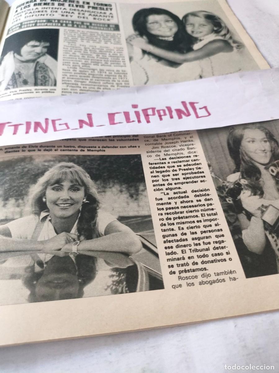Otros Art&iacute;culos de Coleccionismo en Papel: Clipping_ H801201 LINDA THOMPSON, MISS, ELVIS PRESLEY