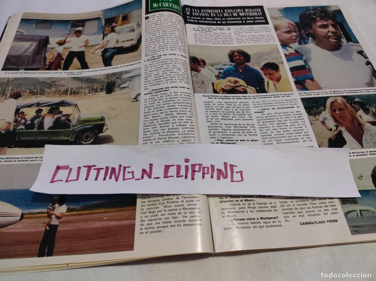 Otros Art&iacute;culos de Coleccionismo en Papel: Clipping_ H811104 PAUL MCCARTNEY, BEATLES