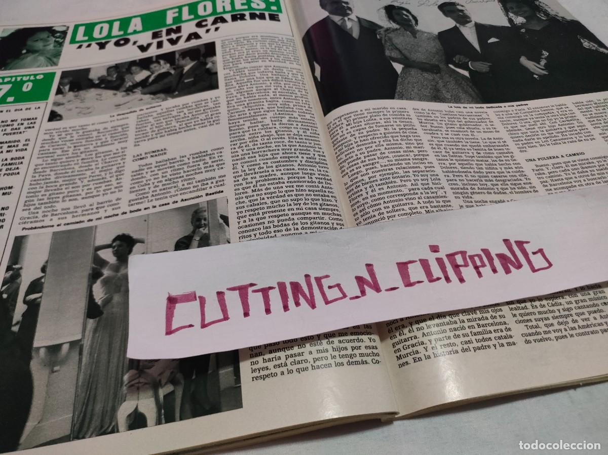 Otros art&iacute;culos de coleccionismo en papel: Clipping_ H822404 LOLA FLORES